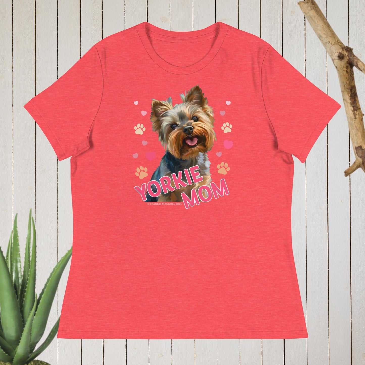 Yorkshire Terrier - Yorkie Mom Classic Painting - Women's Shirt