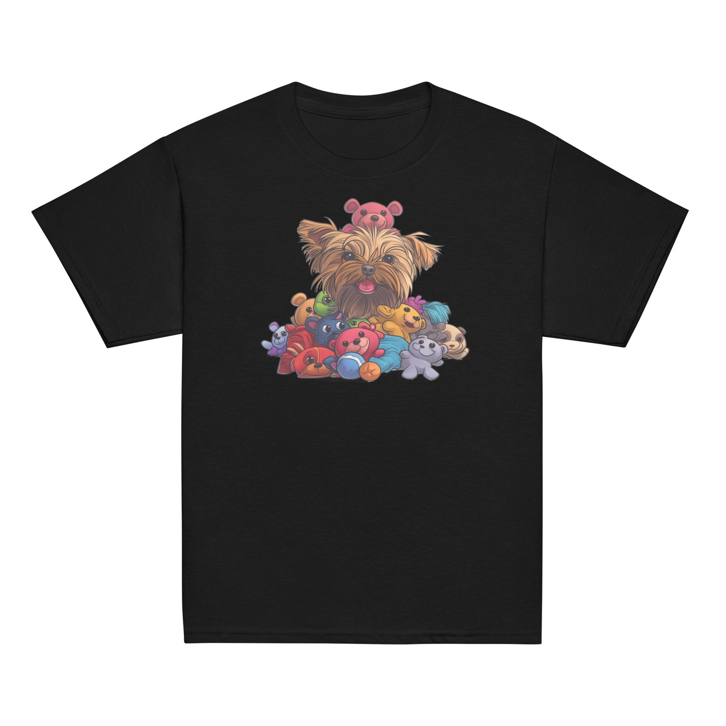 Yorkshire Terrier - Toy Pile - Kids Shirt